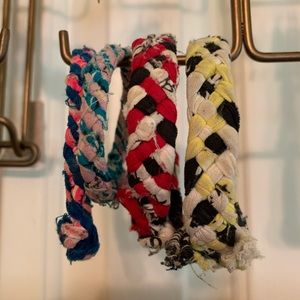Bandana bracelets - set of 4